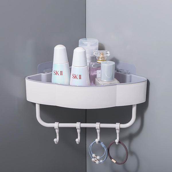 Multifunctional Bathroom and Kitchen Triangle Storage Rack | DDK250912896