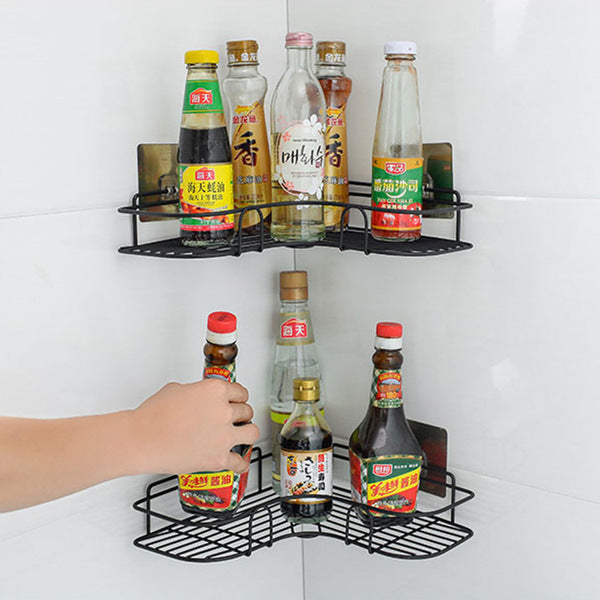 Punch-free Metal Corner Storage Rack | DDK250706848