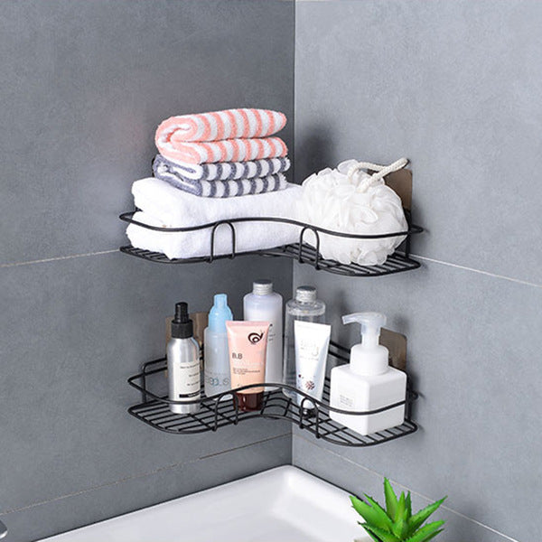 Punch-free Metal Corner Storage Rack | DDK250706848
