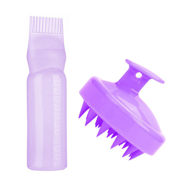 Hair Comb Combination suit With Shampoo Massage Brush | DDC250630841