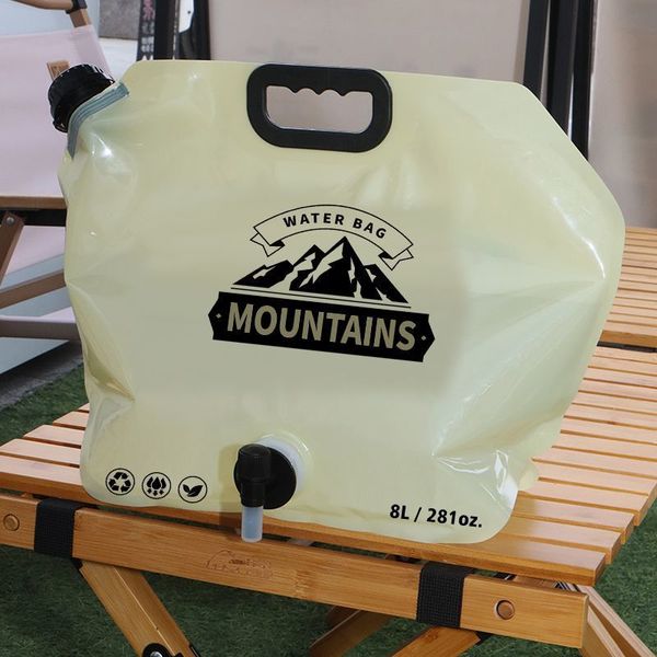 Food Grade 8L outdoor Hiking Folding Water Bag | DDC250825836