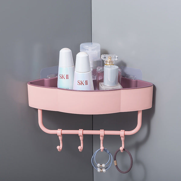 Multifunctional Bathroom and Kitchen Triangle Storage Rack | DDK250912896