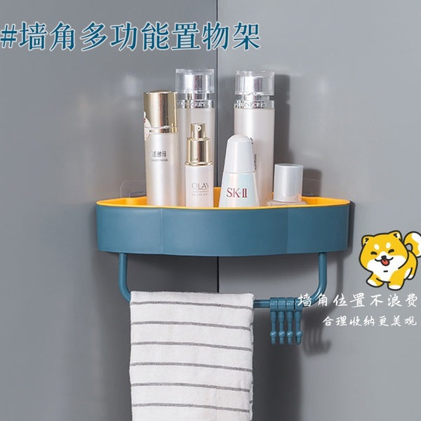 Multifunctional Bathroom and Kitchen Triangle Storage Rack | DDK250912896