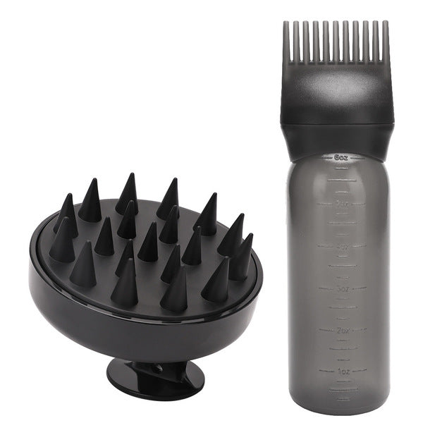 Hair Comb Combination suit With Shampoo Massage Brush | DDC250630841