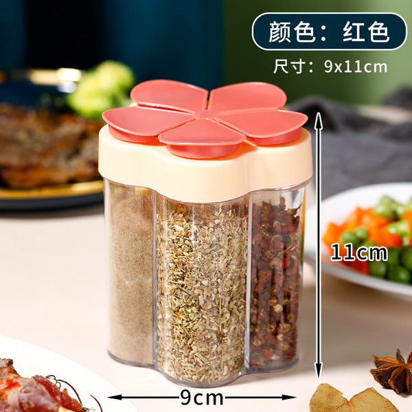 Multi-Purpose 5 in 1 Kitchen Seasoning Moisture Proof Box| DDC250825835