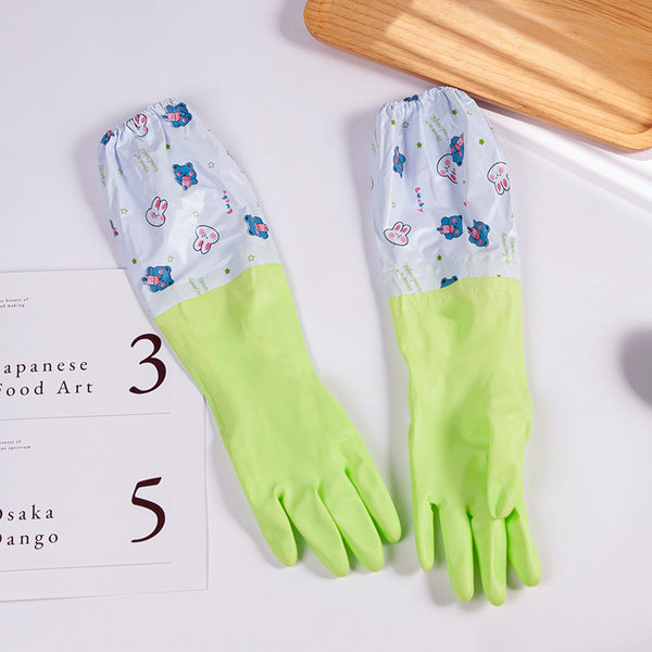 Long Silicon Hand Gloves | DDK250525768