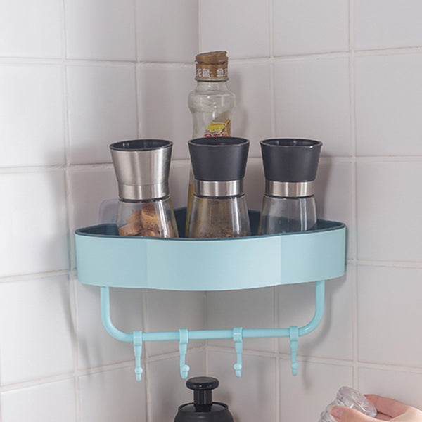 Multifunctional Bathroom and Kitchen Triangle Storage Rack | DDK250912896