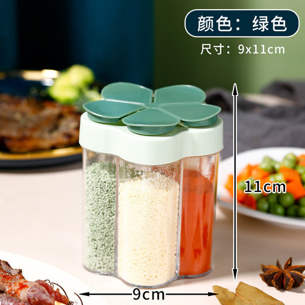Multi-Purpose 5 in 1 Kitchen Seasoning Moisture Proof Box| DDC250825835
