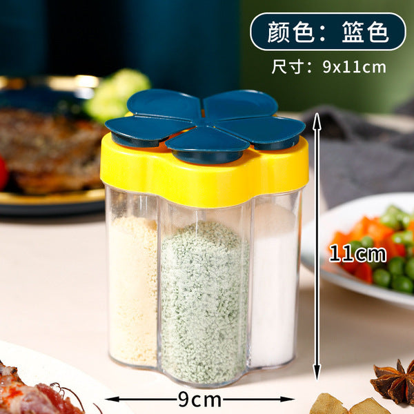 Multi-Purpose 5 in 1 Kitchen Seasoning Moisture Proof Box| DDC250825835