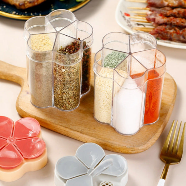 Multi-Purpose 5 in 1 Kitchen Seasoning Moisture Proof Box| DDC250825835