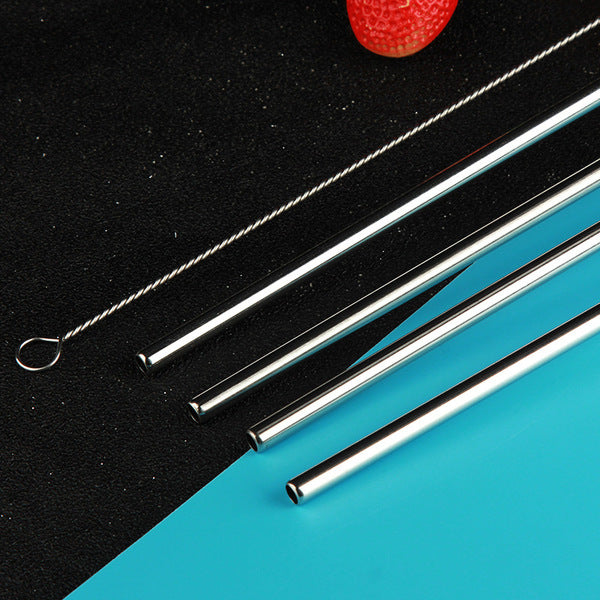 SS Food Grade Metal Straws Packaging Set | DDK250725865
