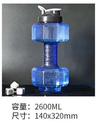 Large Capacity Creative Water Dumbbell 2.6L | DDC250915899