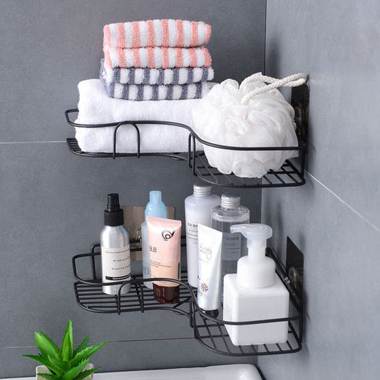 Punch-free Metal Corner Storage Rack | DDK250706848