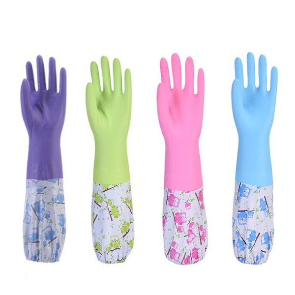 Long Silicon Hand Gloves | DDK250525768