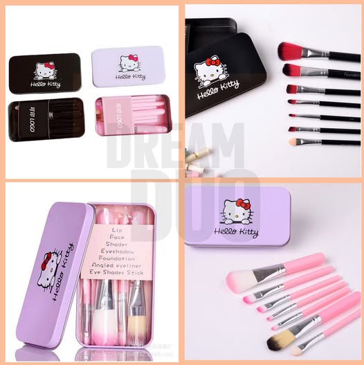 Hello Kitty (Beauty tools seven makeup brushes) | DDK250526804
