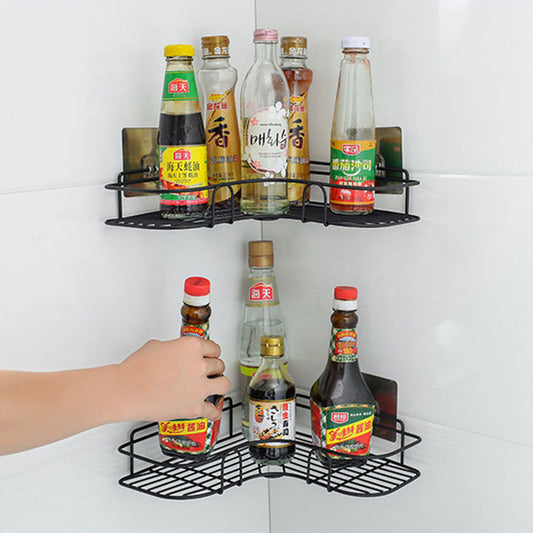 Punch-free Metal Corner Storage Rack | DDK250706848