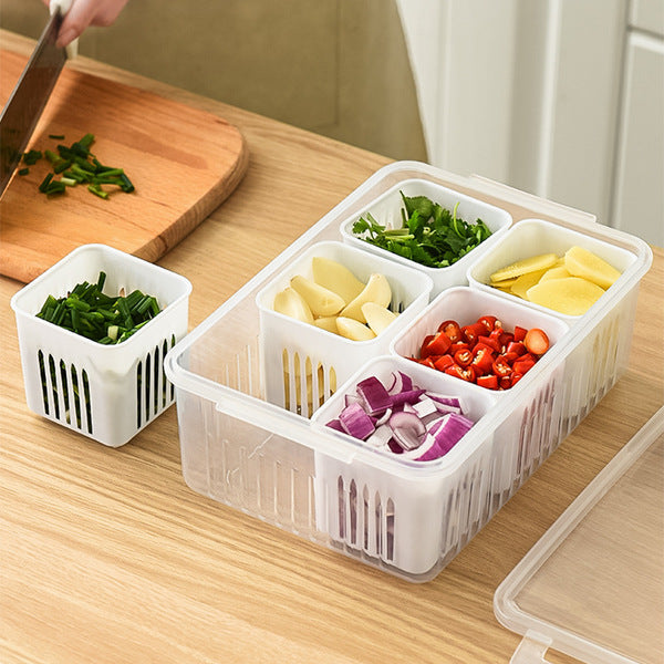 Six Compartment Onion Storage Box | DDK2608211050