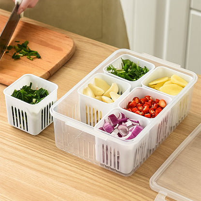 Six Compartment Onion Storage Box | DDK2608211050