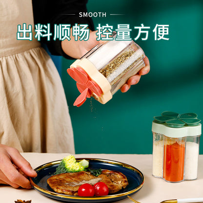 Multi-Purpose 5 in 1 Kitchen Seasoning Moisture Proof Box| DDC250825835