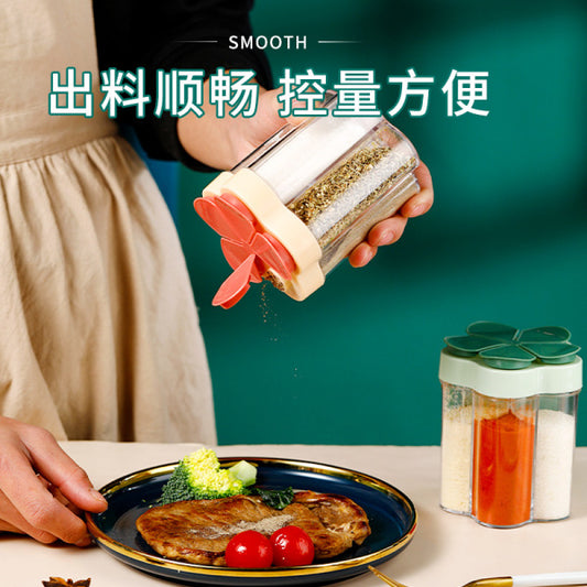 Multi-Purpose 5 in 1 Kitchen Seasoning Moisture Proof Box| DDC250825835
