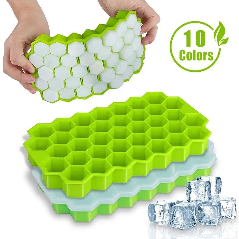 Silicon Honeycomb Ice Tray - 37 Cubes | DDK250524749