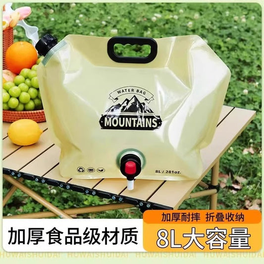 Food Grade 8L outdoor Hiking Folding Water Bag | DDC250825836
