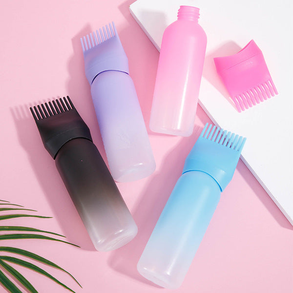 Gradient Shampoo Bottle Comb Tube | DDC250915898