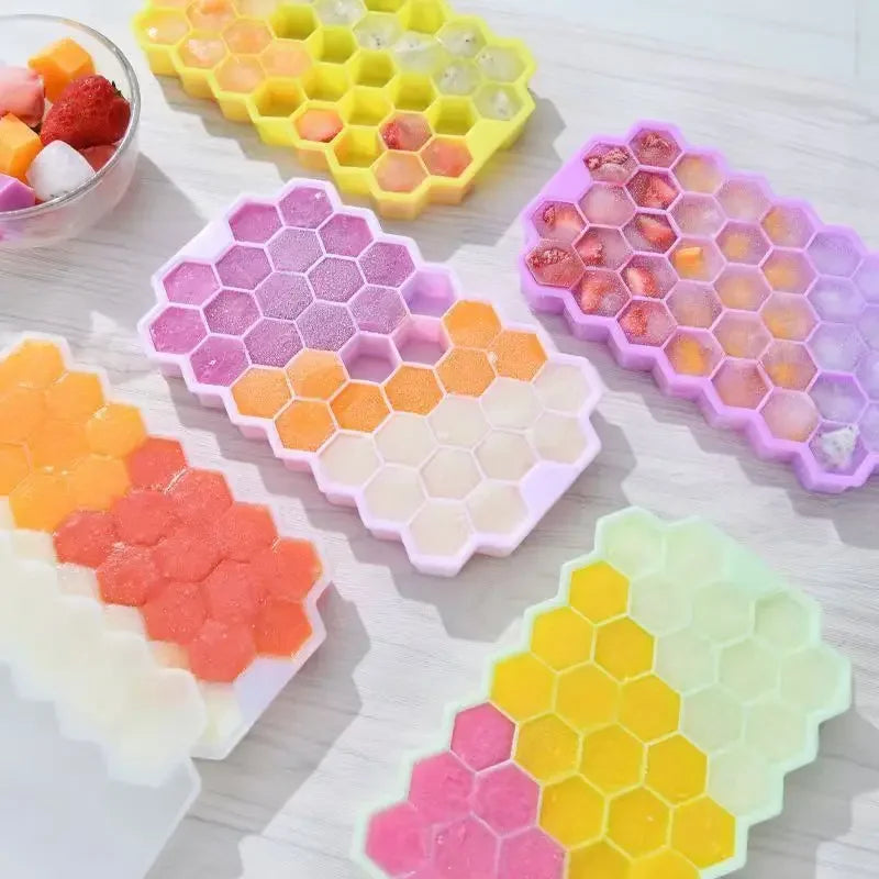 Silicon Honeycomb Ice Tray - 37 Cubes | DDK250524749