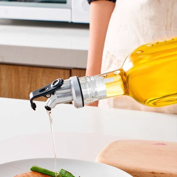 Multifunctional Olive Oil Square Glass Bottle | DDK250707854