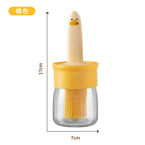 Silicon Oil Brush with Glass Bottole | DDC250618835