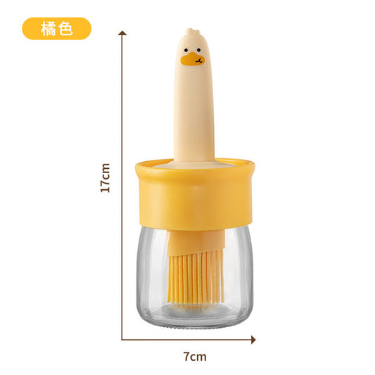 Silicon Oil Brush with Glass Bottole | DDC250618835