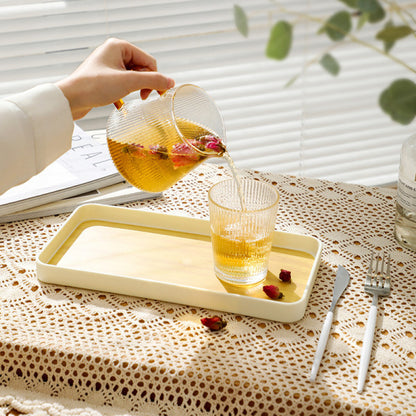 Wood Grain Tea Tray (3 Pcs Set) | DDC251121921