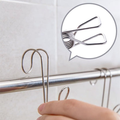 SS Kitchen Clip with Hook (2 Pcs Set) | DDC251109916