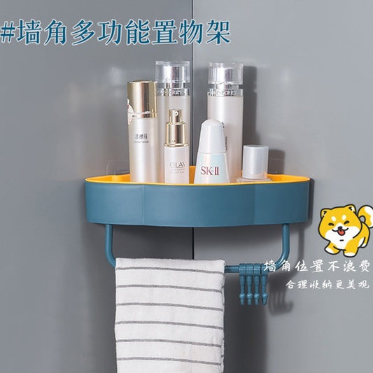 Multifunctional Bathroom and Kitchen Triangle Storage Rack  | DDK250912896