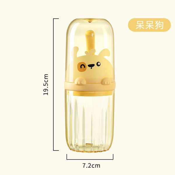 Travel Mouthwash Cup suit Toothbrush Toothpaste Storage Box | DDC250701843