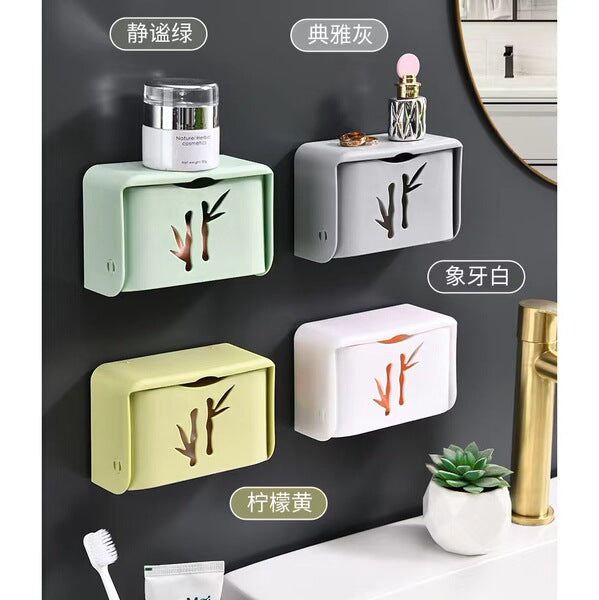 Bamboo Style Drainable Soap Storage Box | DDC260103948