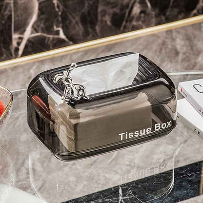 Luxury Transparent Tissue Box | DDC260324978