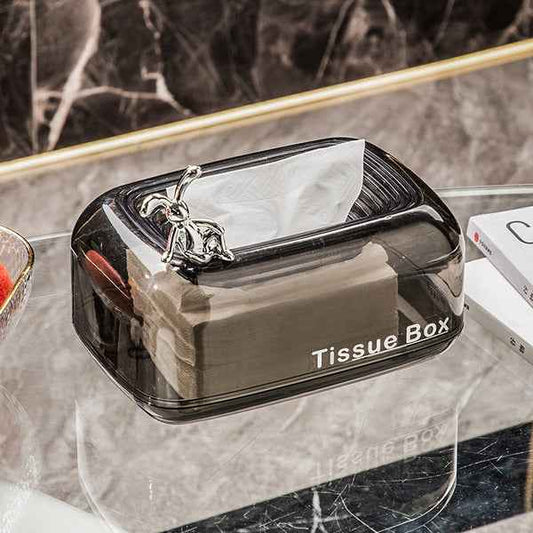 Luxury Transparent Tissue Box | DDC260324978