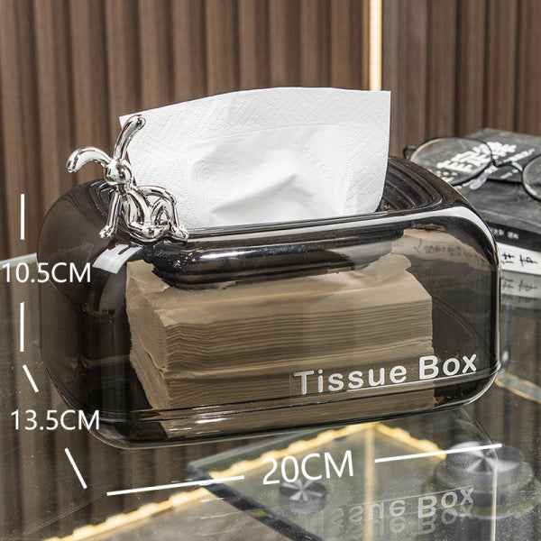 Luxury Transparent Tissue Box | DDC260324978