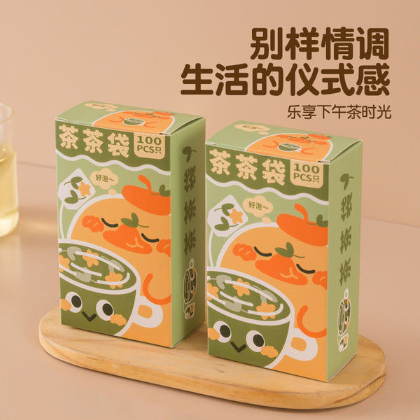 Disposable Food Grade Boxed Tea Bag (1 Box 100 Pcs)| DDC250714861