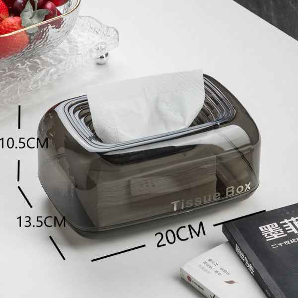 Luxury Transparent Tissue Box | DDC260324978
