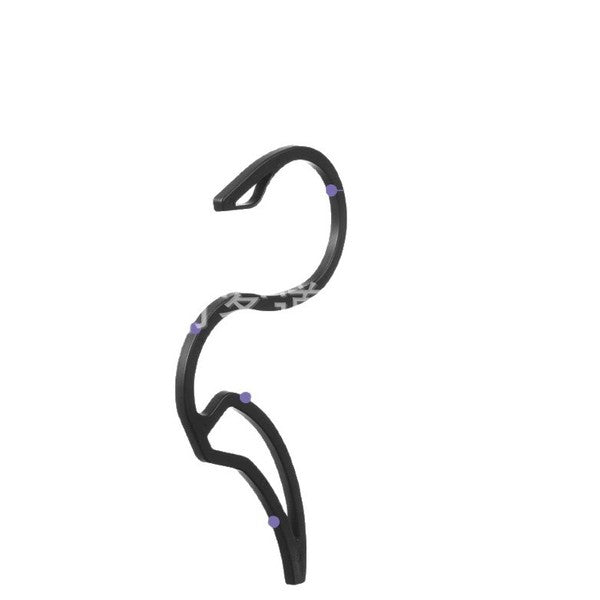 S-Shaped Plastic Hook Rack Hoodie Hanger (5 Pcs Set) |  DDC251227934