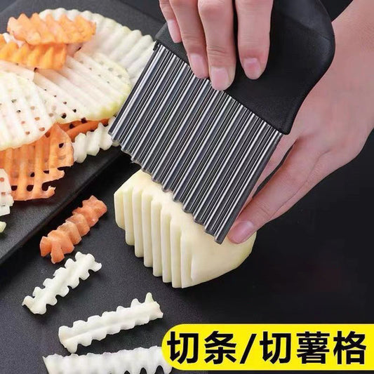 SS Large Wave French Fries Cutter | DDC250825834