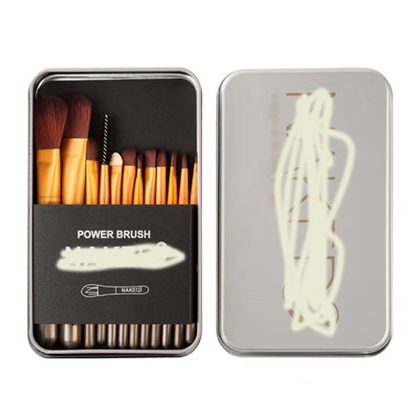 Naked3-MAC Makeup Brush Set 12 Iron Boxes | DDC251109912