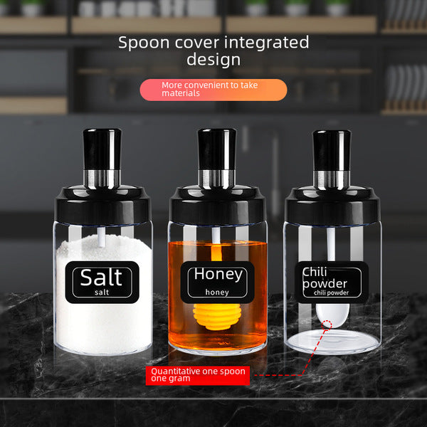 3pcs/1set-Masala-Oil-Honey Glass Jar | DDC250527819