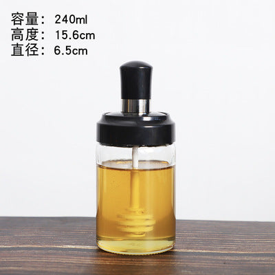 3pcs/1set-Masala-Oil-Honey Glass Jar | DDC250527819