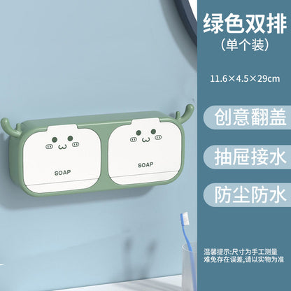 Cartoon Antlers Design Soap Storage Box | DDC250620838
