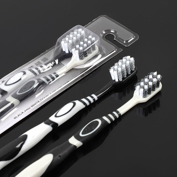 Hard Bristled Spiral Toothbrush (Adults-2 Pcs) | DDC260106949