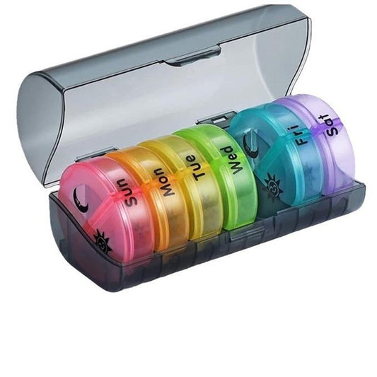 Moisture Proof 14 Cell Seven Day Portable Medicine Box | DDC250827837