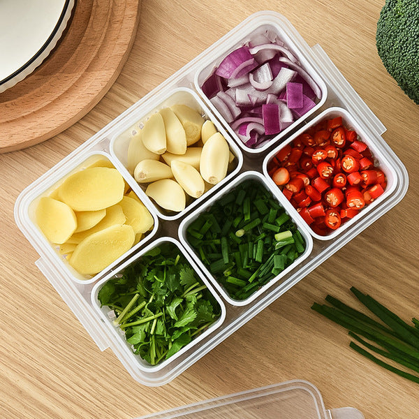 Six Compartment Onion Storage Box | DDK2608211050